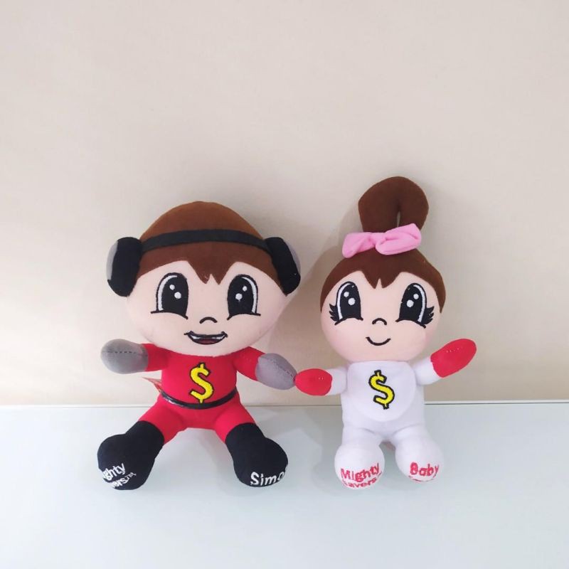 Mainan boneka anak laki laki perempuan superhero lucu