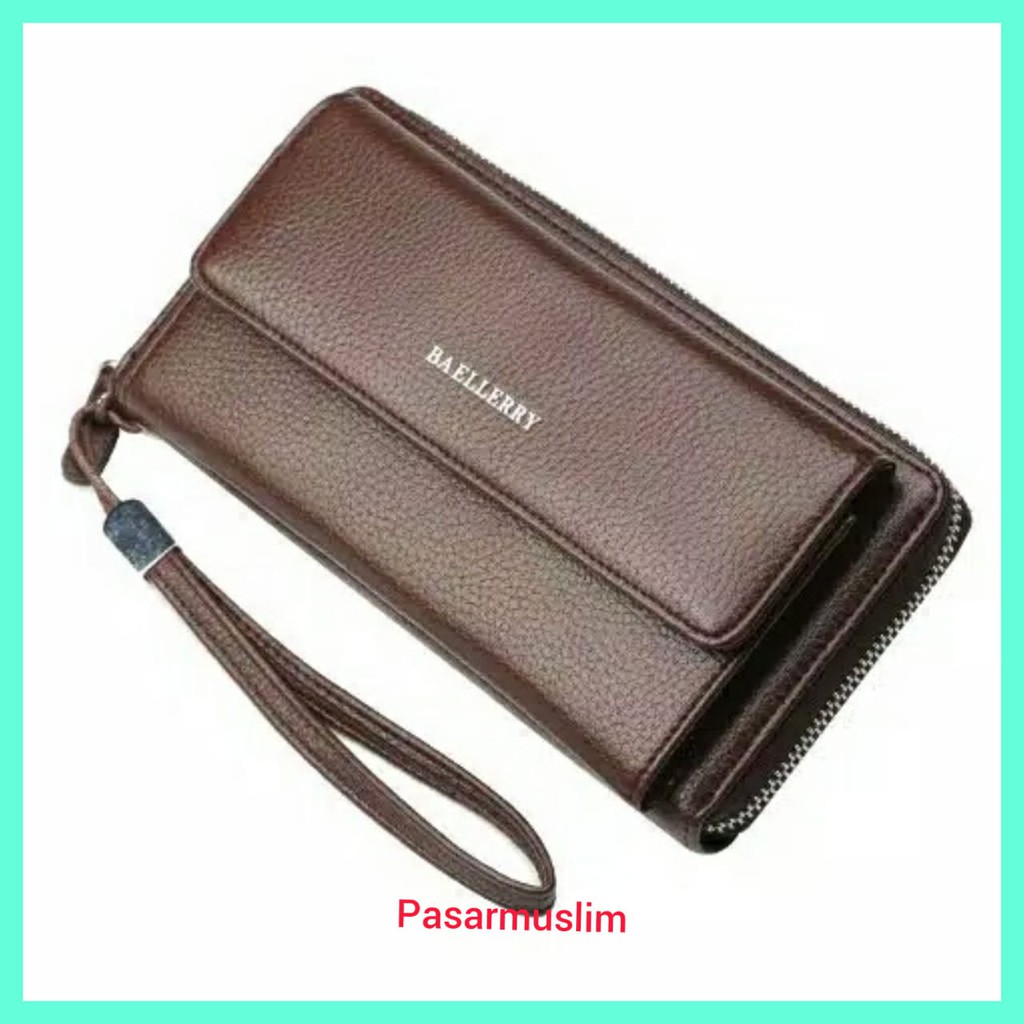 Baellerry Dompet Panjang Fashion Pria Laki-Laki Cowok S1522 Dompet Original Dompet Kartu, Uang, HP