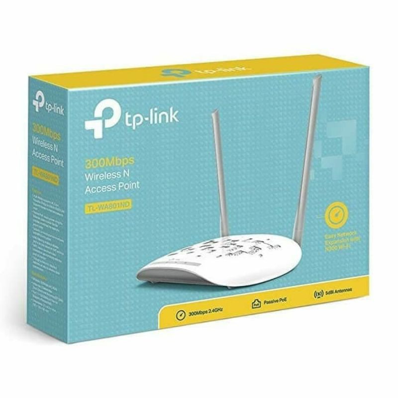 TP-LINK TL-WA 801N Wireless Access Point 300Mbps