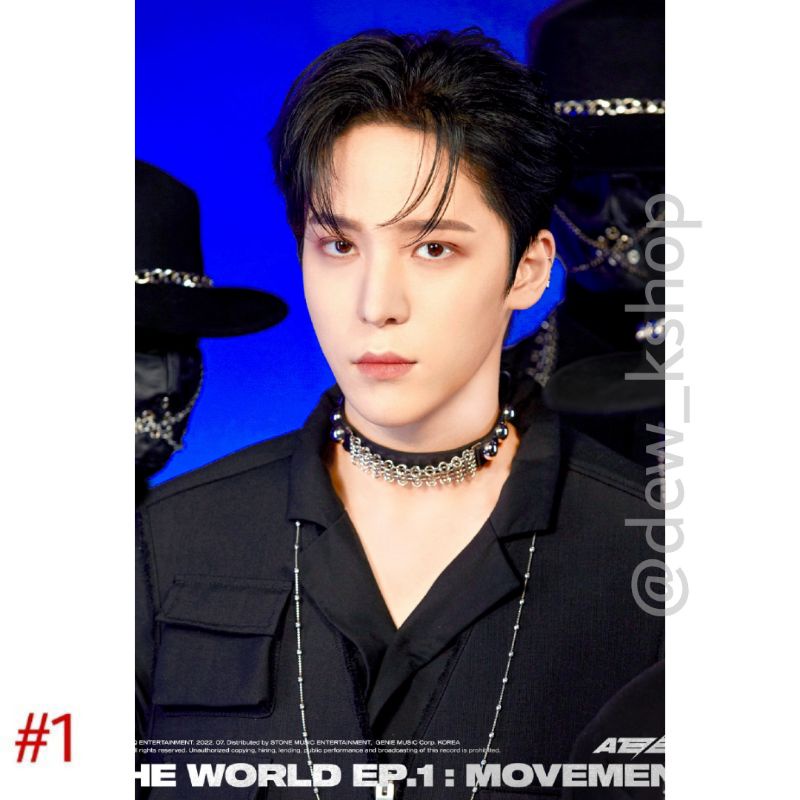 POSTER ATEEZ (YUNHO) - THE WORLD EP.1 : MOVEMENT