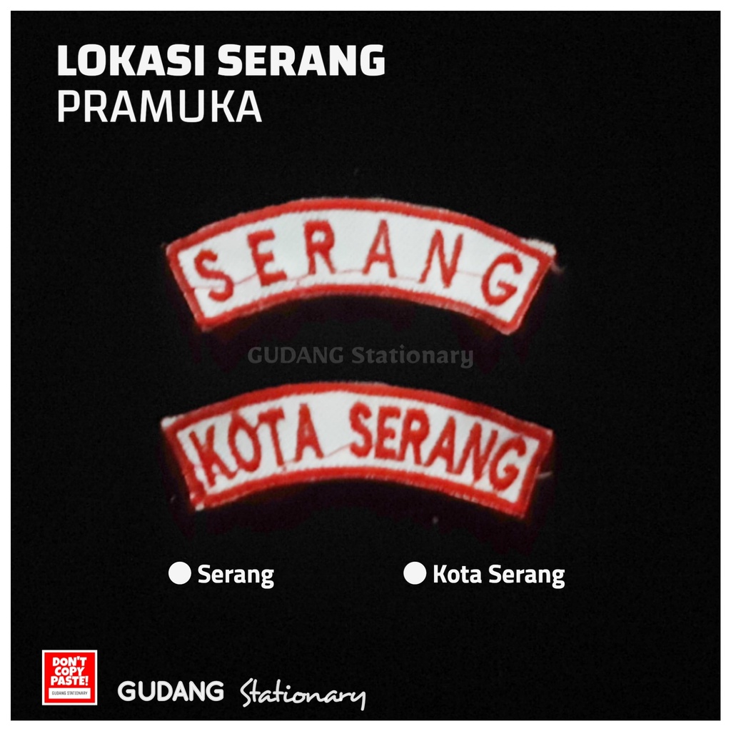 Emblem Banten + Lokasi Pramuka Serang