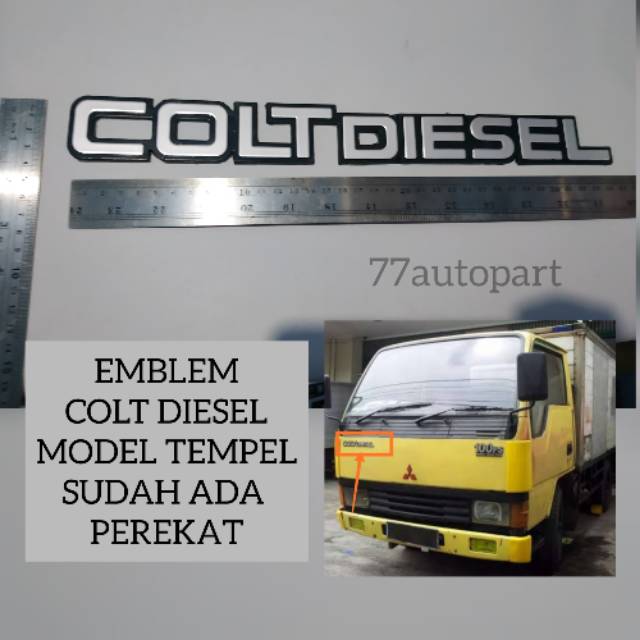 Emblem logo colt diesel ps