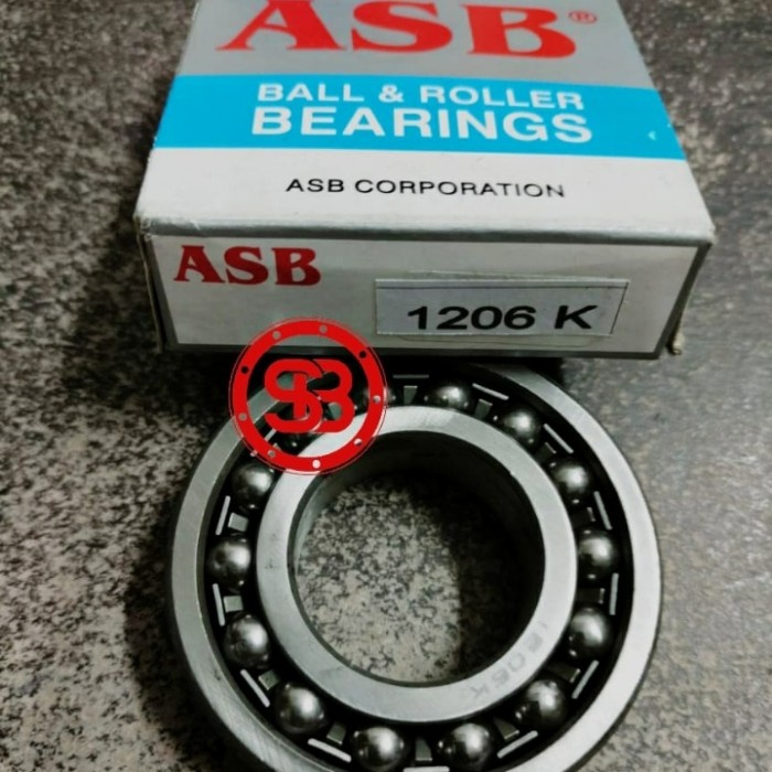 SELF ALIGNING BALL BEARING LAKER LAHER 1206K / 1206 K ASB