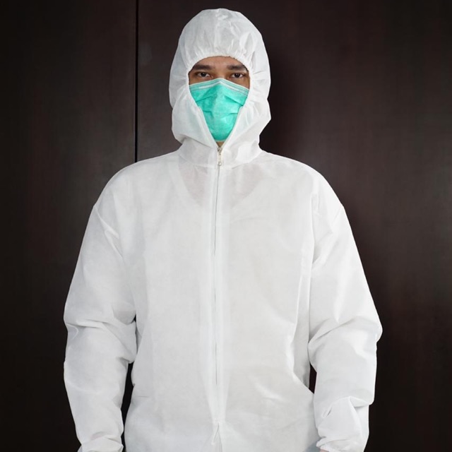 Baju APD Disposable Hazmat Suit only