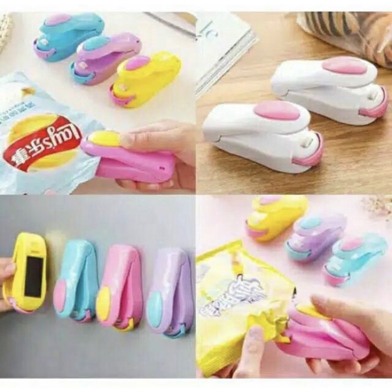 Alat Pres Plastik Pembungkus Makanan Mini Hand Heat Sealer