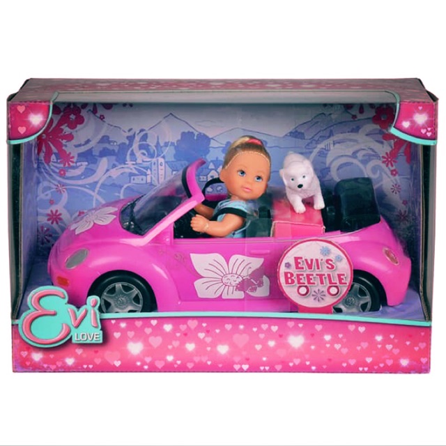 ORIGINAL Simba Evi Love Fashion Doll - Evi's Beetle