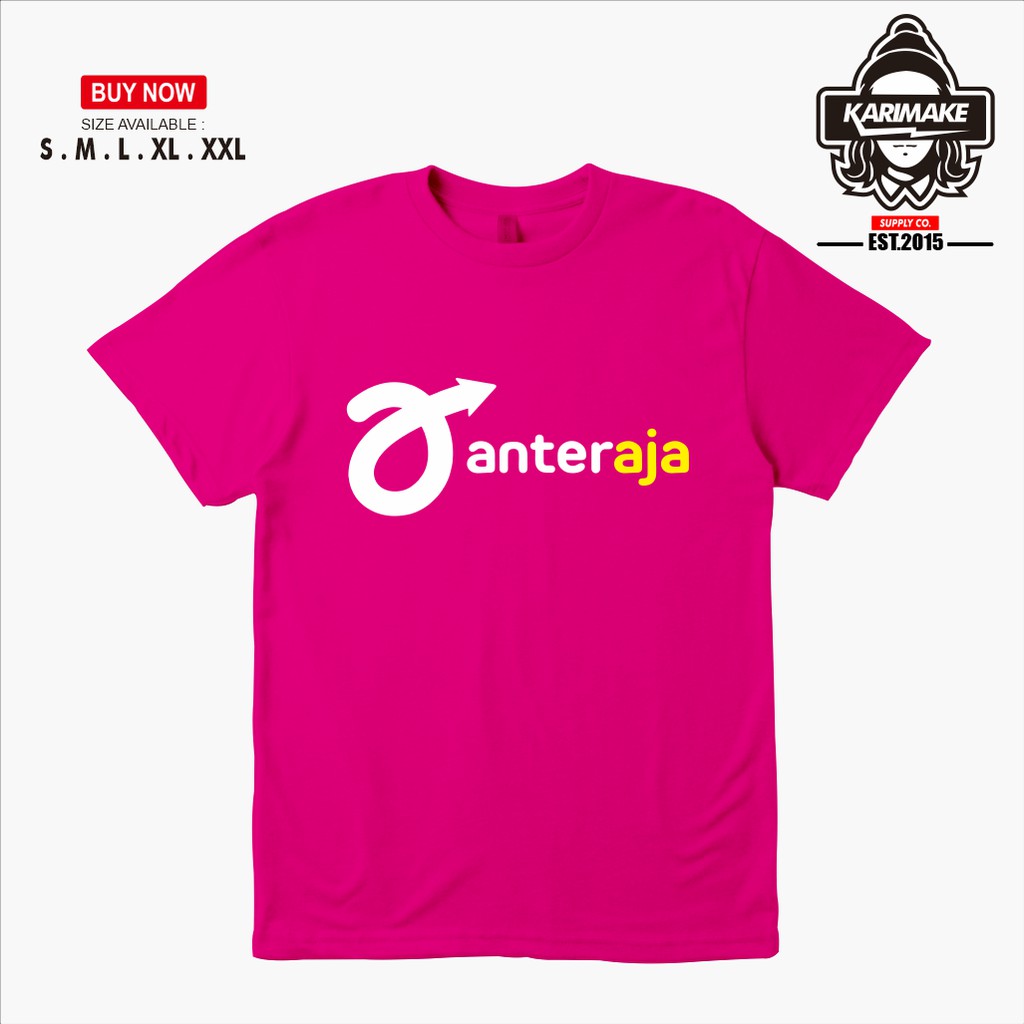 Kaos Baju ANTERAJA / Kaos Ekspedisi kurir Anteraja Murah