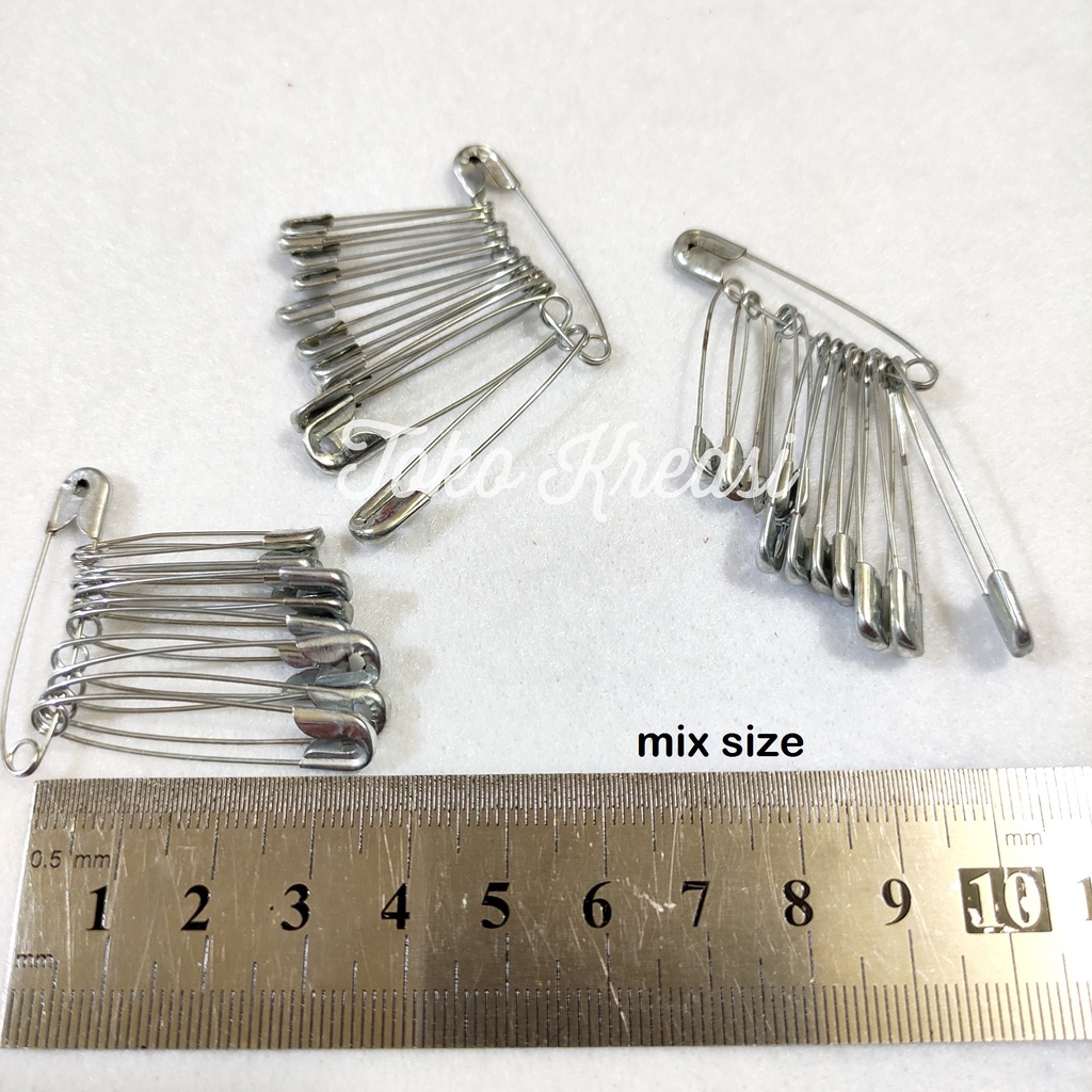 Peniti Mix Size / Safety Pins