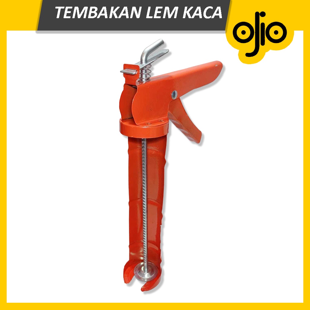 OJIO Tembakan Lem Kaca Aquarium / Tembakan Acrylic Silicon Sealant / Alat Tembak Lem Silikon