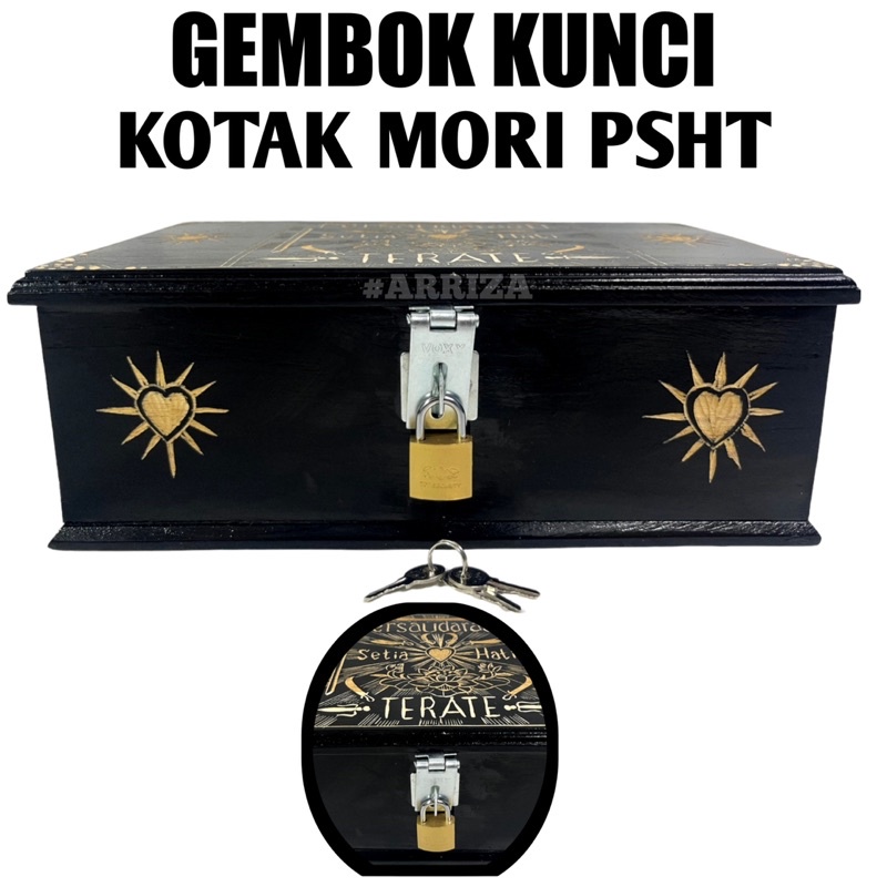 GEMBOK KUNCI Kotak Mori Psht (TIDAK BESERTA KOTAKNYA) Gembok Kunci Tambahan Kotak Mori PSHT