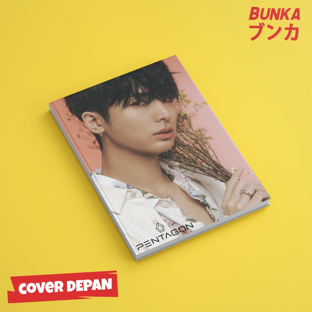 

Notebook KPOP Pentagon Concept Yuto Hardcover A5 Buku Tulis Catatan Notes Agenda Planner Jurnal