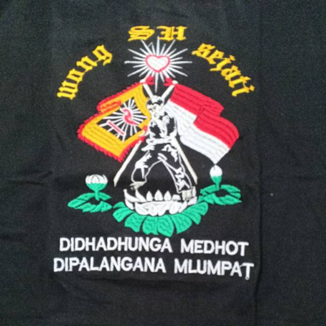 Kaos PSHT  T152, BORDIR KWALITAS PRIMA, Kode produksi T-152