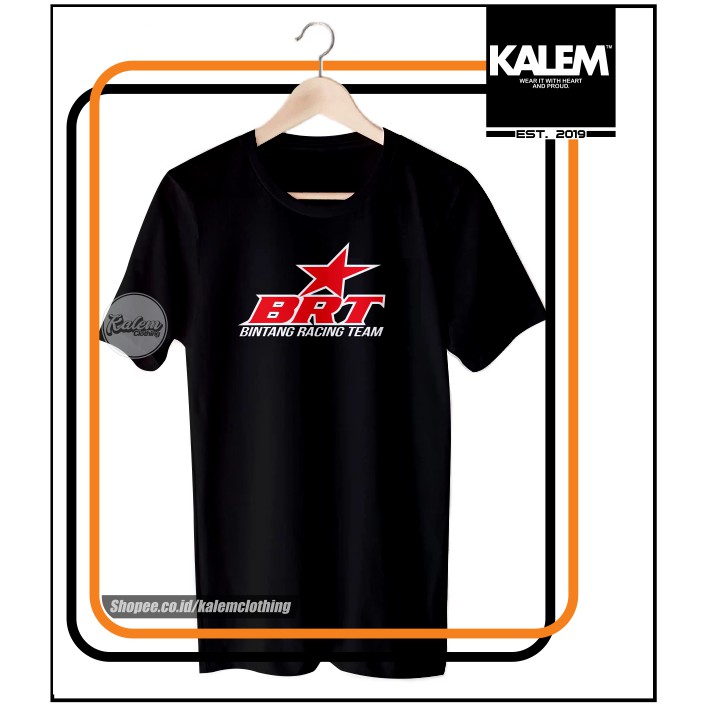 Kaos Baju BRT Racing Logo Kaos Otomotif Racing Murah - ANKYCLOTH