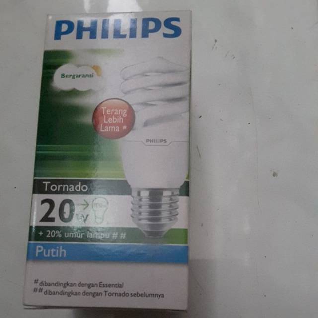 Lampu philips energi bohlam penerang lamp 20 watt DISKON4