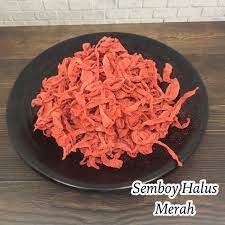 

Semboi Halus / Semboy Halus Merah / Semboi Iris / Semboy Iris 50 Gram / Pack