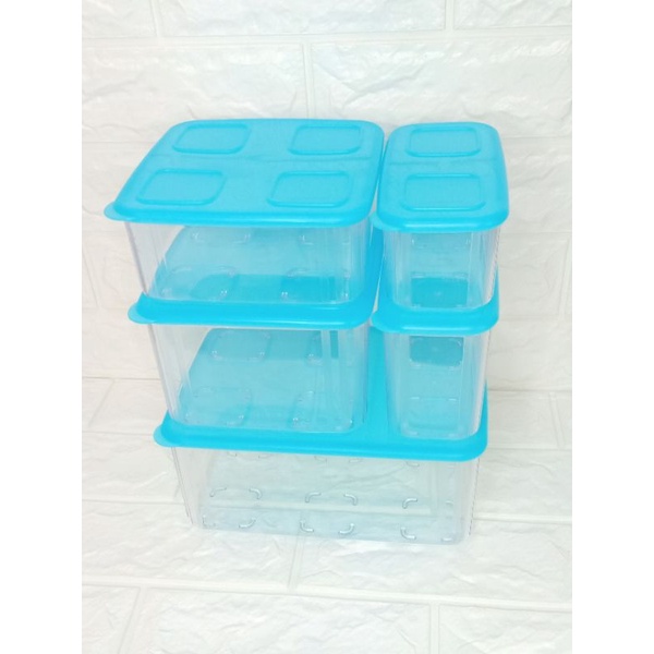 wadah kulkas tupperware clearmate COMPACT FRESH CLEAR