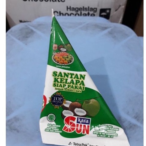 

Sun Kara Santan Kelapa siap pakai 65 ml