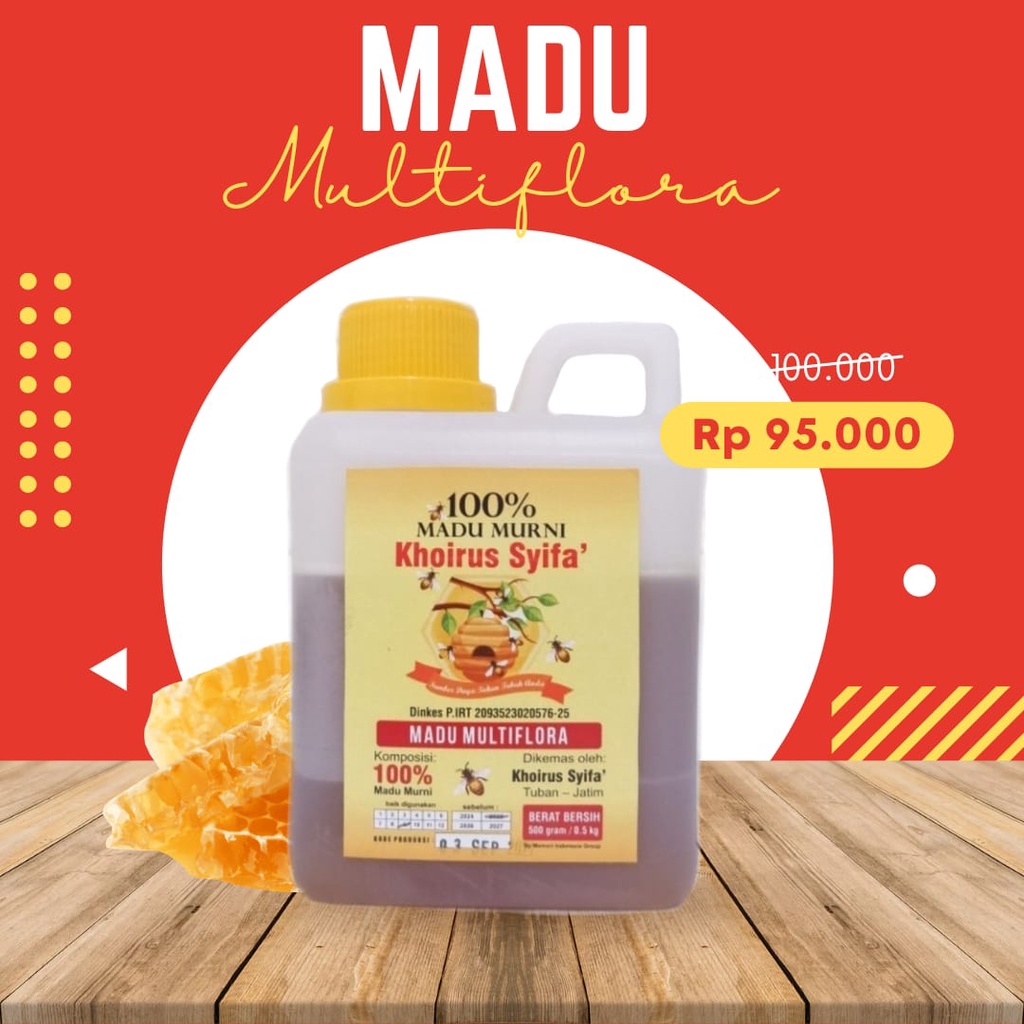 

SPECIAL!!! Mengoptimalkan sistem organ tubuh Madu Multiflora