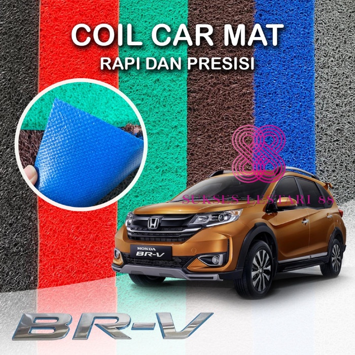 KARPET MOBIL PREMIUM HONDA BRV MIE BIHUN 1 WARNA