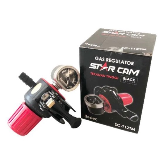 Kepala Gas STARCAM SC-T12TM / Regulator Gas STARCAM High Pressure / Kepala Gas Tekanan Tinggi