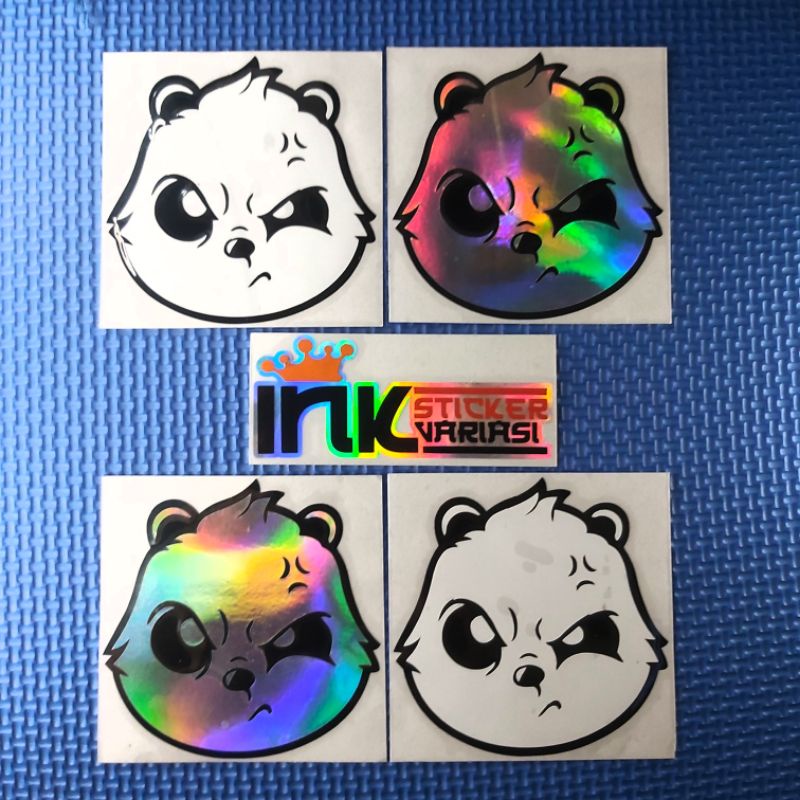 

STICKER KEPALA PANDA CUTTING