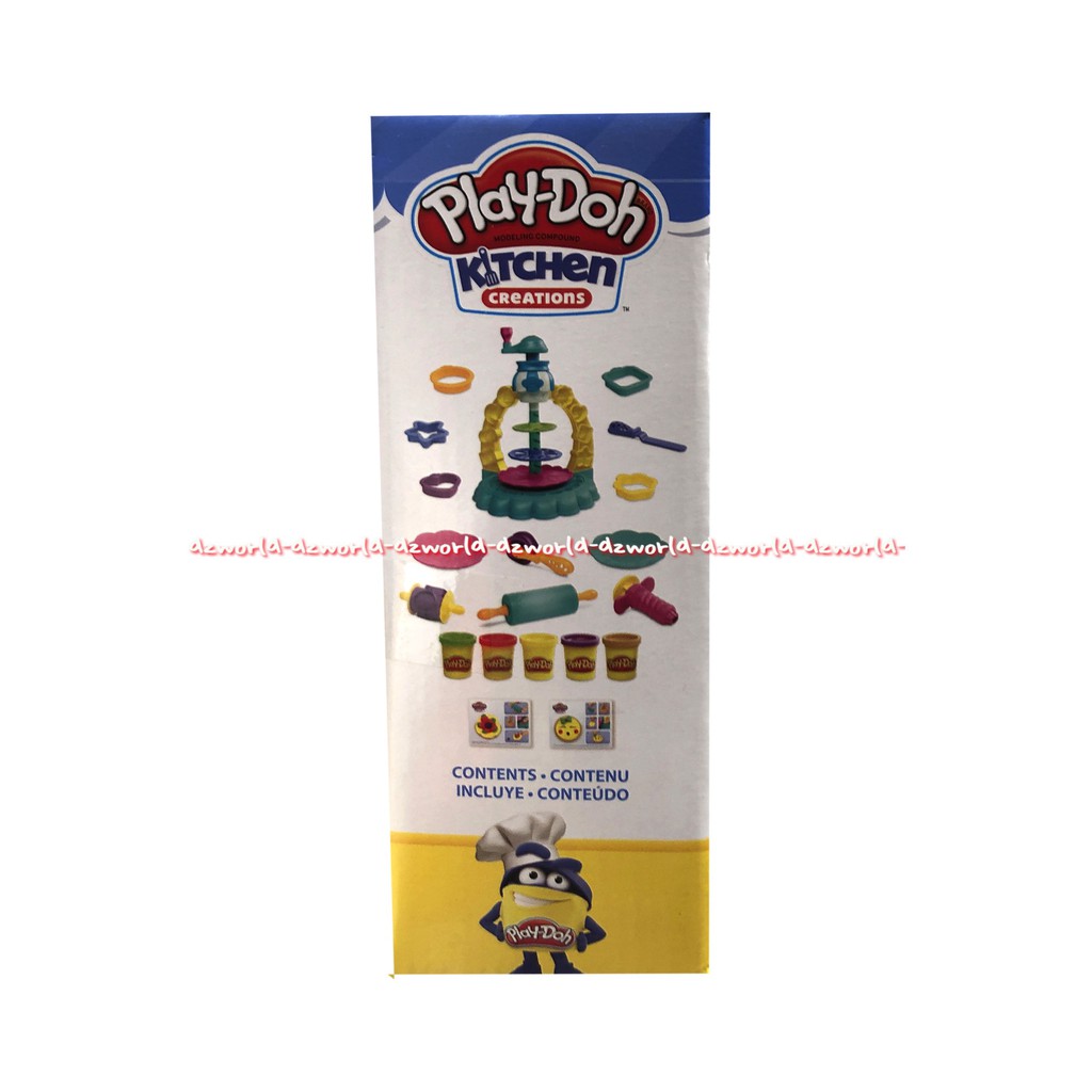 Play-Doh Kitchen Creations Sprinkle Cookie Surprise Mainan Playdoh Original