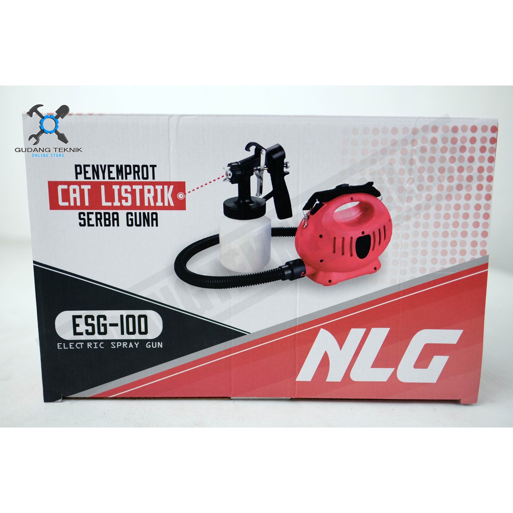 Elektric Spray Gun NLG ESG 100 / Alat Semprot Cat Elektrik NLG ESG100 / Spraygun Elektrik NLG