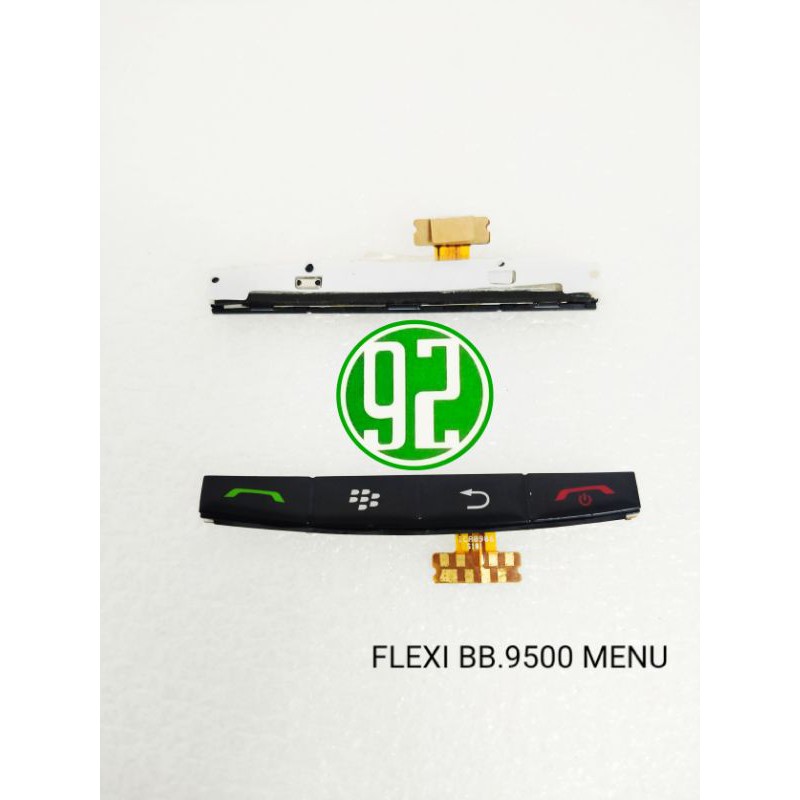 FLEXI FLEXIBLE KEYBOARD ATAS / TOMBOL MENU  BB 9500 STROM