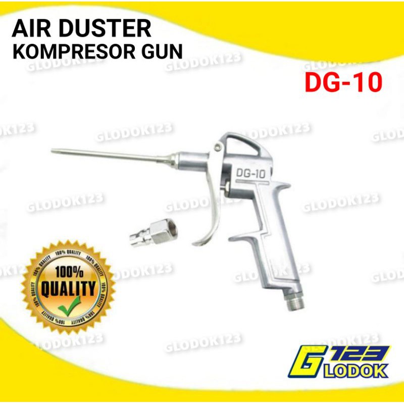 Air Duster DG10 Alat Semprotan Angin Kompresor 1/4 inch