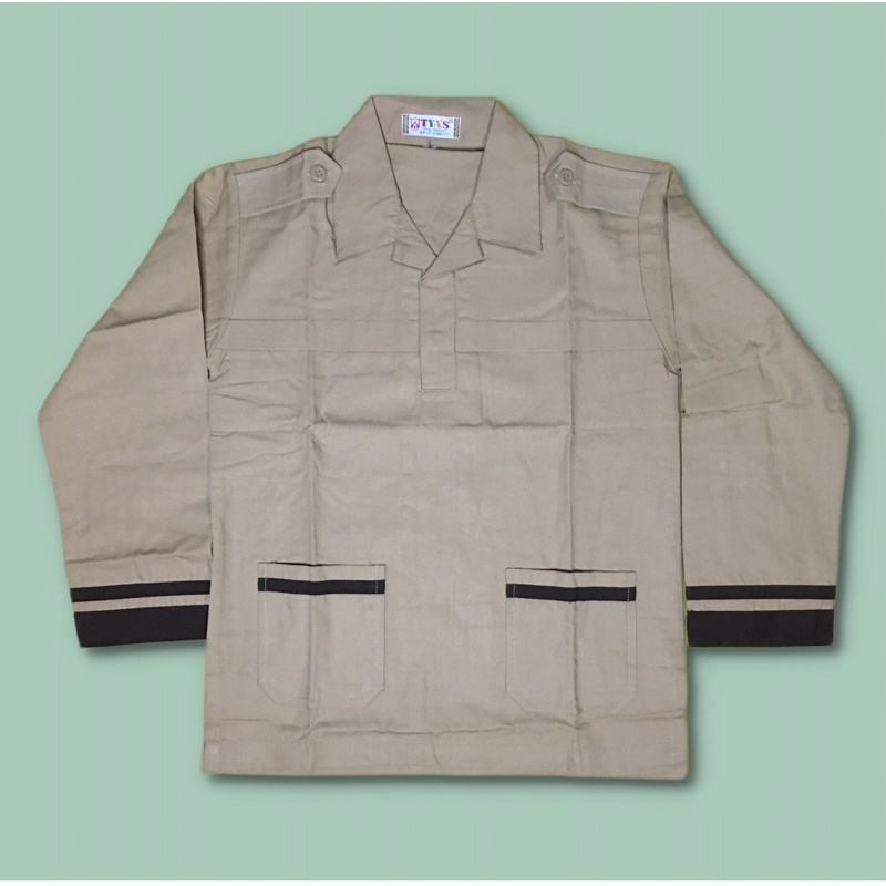 Seragam Pramuka Siaga SD/MI Merk Tyas Lengan Panjanh No.7-13