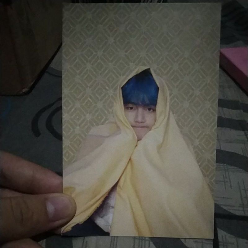 official postcard V BTS persona