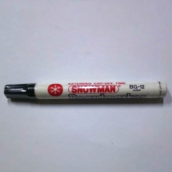 

Spidol Snowman WhiteBoard Maker BG 12 ! Bisa dihapus - Hitam, 1 pcs