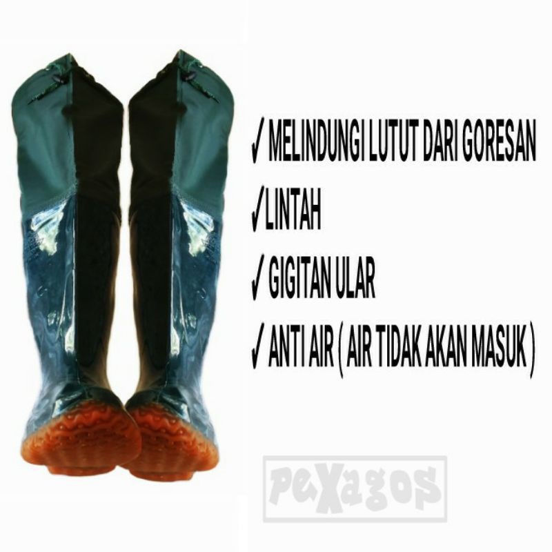 BOOT KARET KHUSUS PERTANIAN COCOK UNTUK BEKERJA DISAWAH, KEBUN, DLL SEPATU BOOT KARET PAJANG