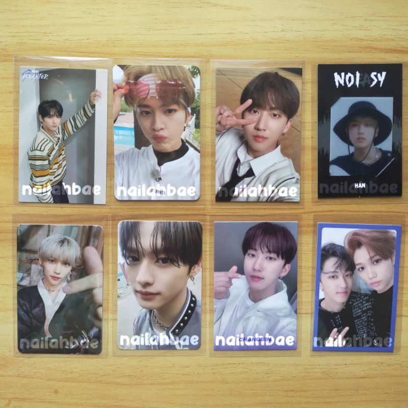 PC STRAY KIDS SKZ IN LIFE NOEASY PHOTOCARD LINO LEE KNOW FELIX DS DOUBLE SIDE LOGO LIM GO LIVE CHANG