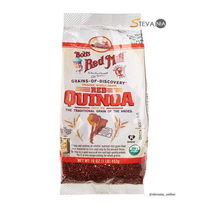 

Bob's Red Mill Organic RED Quinoa 453GR