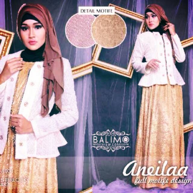 Preloved Gamis Aneilaa by Balimo Hijab