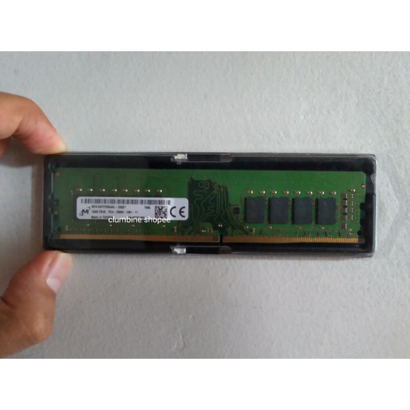 RAM PC 16GB 2666 DDR4 Micron 16GB DDR4 2666 PC4-2666V Memory Komputer 2666mhz 21300