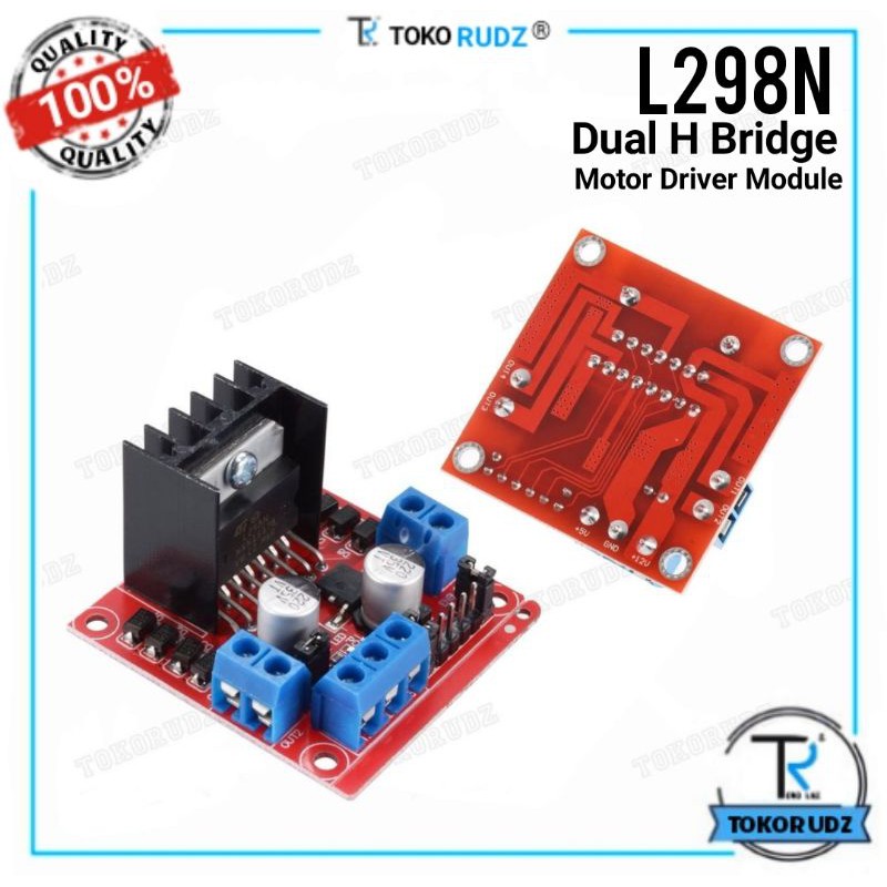 Modul IC L298N L298 Dual H Bridge Stepper Motor DC Driver Module