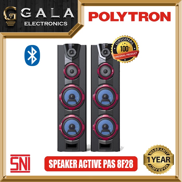 SPEAKER AKTIF POLYTRON BLUETOOTH PAS 8F28
