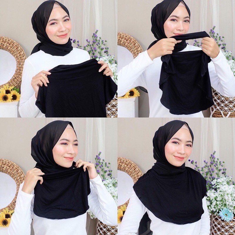 Inner Leher Premium Spandek, daleman leher, tutup leher/ dada, inner dada, Manset Leher