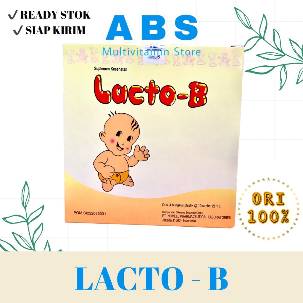 Lacto b box isi 40 sachet lacto - b