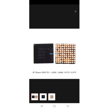 IC power IC cas IC charge Samsung a50 a30 a505 a606 g973 g975n sm713
