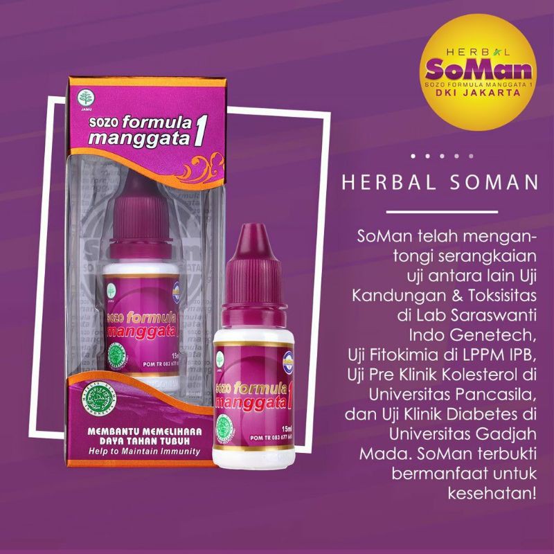 SOMAN | SOZO FORMULA MANGGATA 1