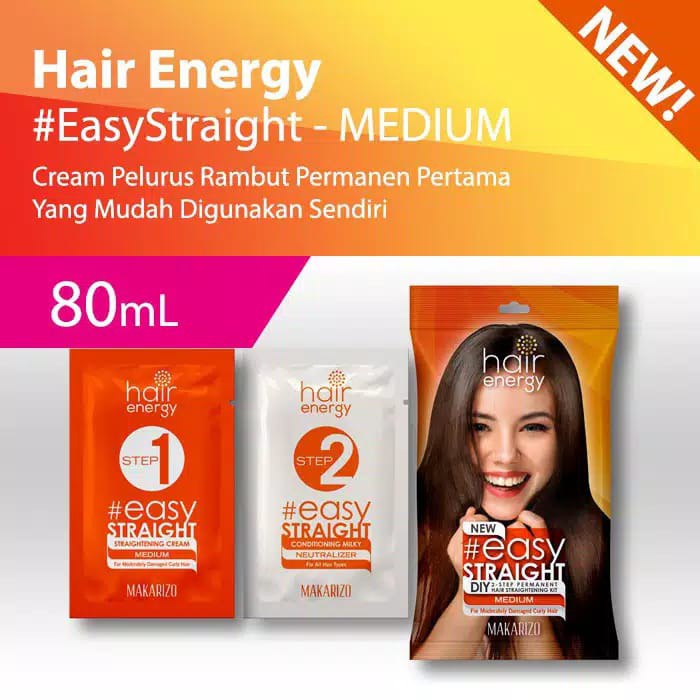 ✿ELYSABETHME✿ 【﻿ＭＡＫＡＲＩＺＯ】 Makarizo hair smoothing pelurus rambut 80 ml pelurus rambut tanpa catoki tidak merusak step 1 step2