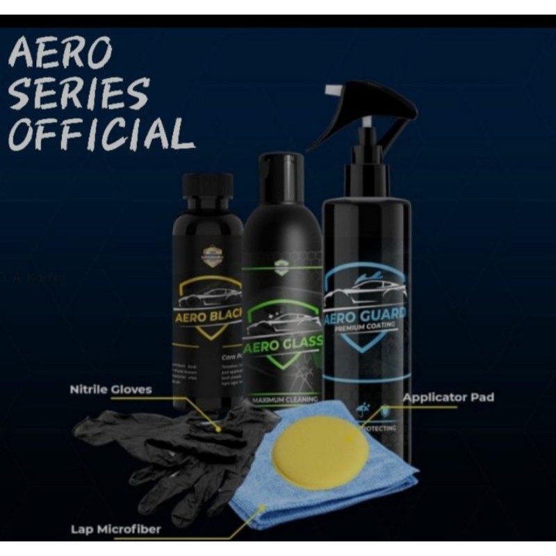 AERO PACK - PREMIUM PAKET Penghitam Pengkilap Body dan Coating