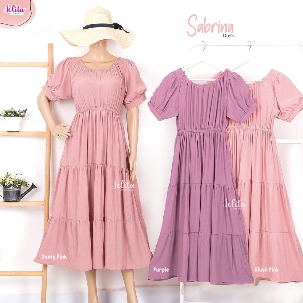 Daster Dewasa Sabrina | Sabrina Dress | Jelita Homedress