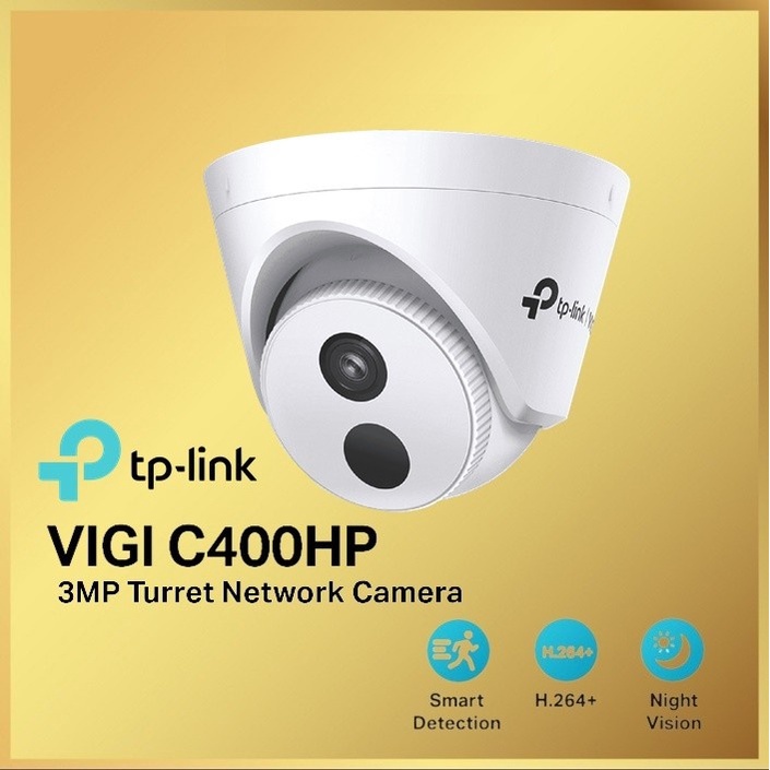 TP-Link Camera VIGI C400HP Tplink C400 HP 3MP Turret Network