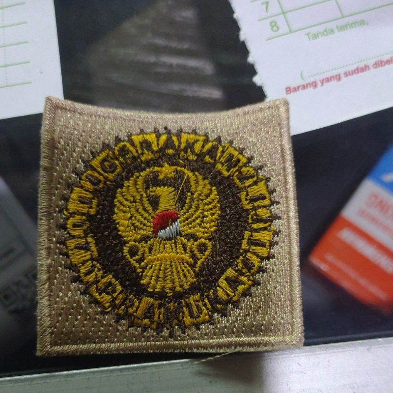 tanjab bordir saka Wira Kartika ranting, cabang dewan saka