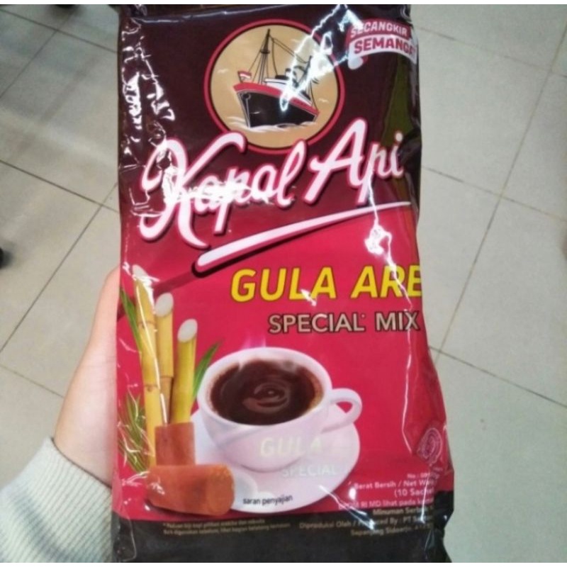 Kapal Api Special Mix Kopi Gula Aren Pack 10 X 23 gram