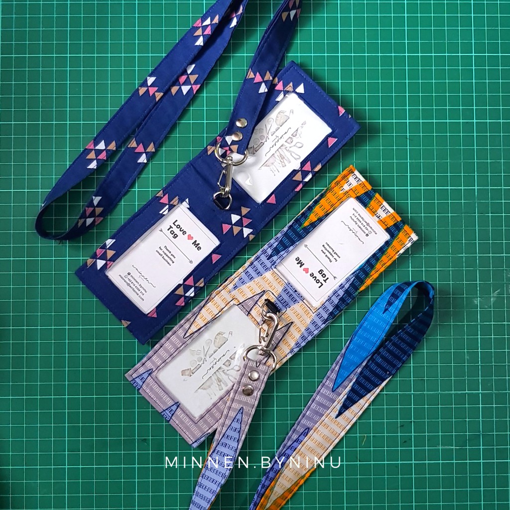 

Pre-order ID Card Holder - Two Faces Lanyard Set